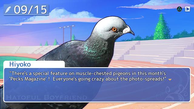 Image for the game Hatoful Boyfriend