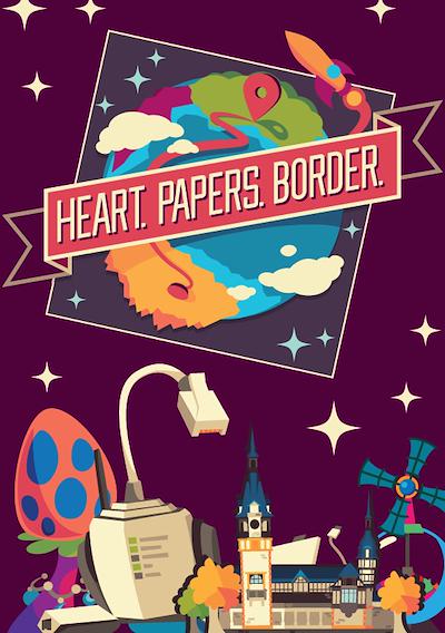 Cover image for the game Heart. Papers. Border.