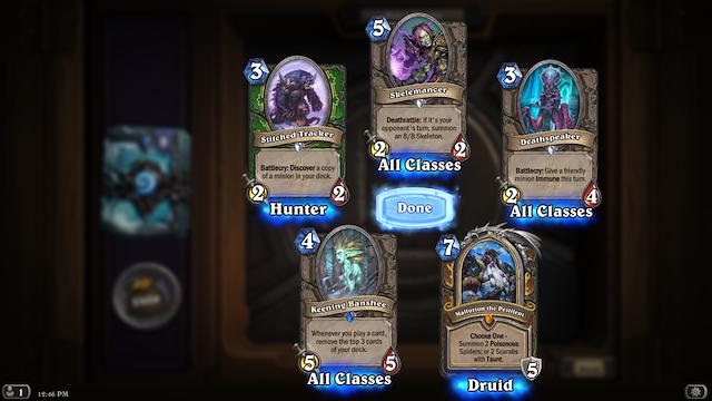 Image for the game Hearthstone: Knights of the Frozen Throne