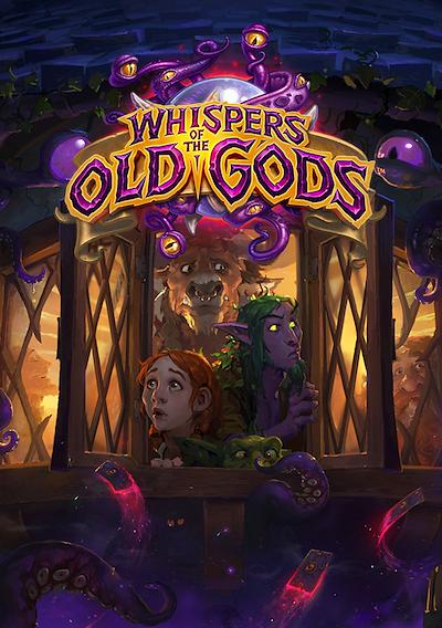 Cover image for the game Hearthstone: Whispers of Old Gods
