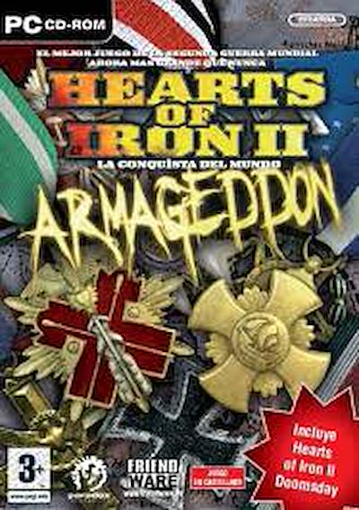 Cover image for the game Hearts of Iron II: Armageddon