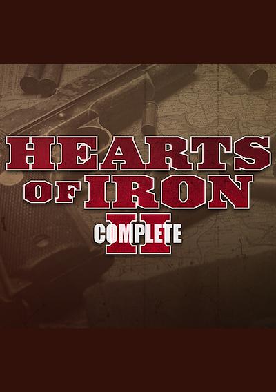 Cover image for the game Hearts of Iron II: Complete