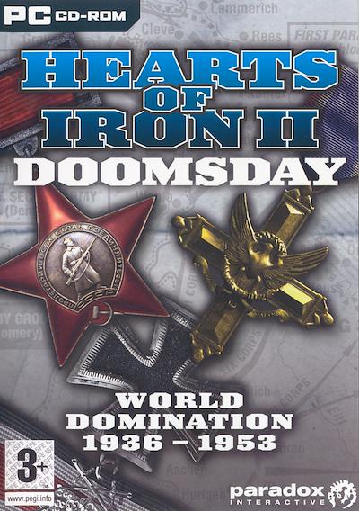 Cover image for the game Hearts of Iron II: Doomsday