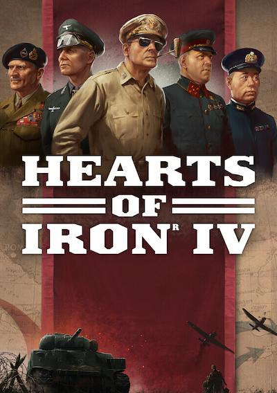 Cover image for the game Hearts of Iron IV