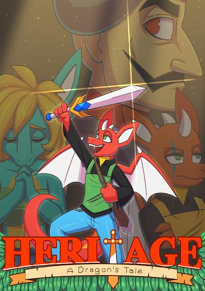 Cover image for the game Heritage: A Dragon's Tale
