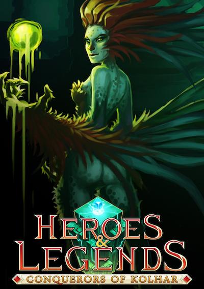 Cover image for the game Heroes & Legends: Conquerors of Kolhar
