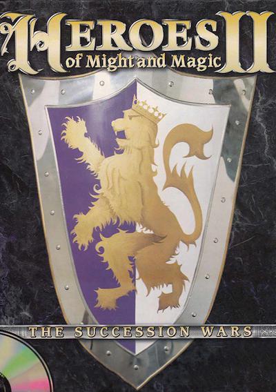 Cover image for the game Heroes of Might and Magic II: The Succession Wars