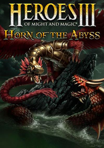 Cover image for the game Heroes of Might and Magic III: Horn of the Abyss