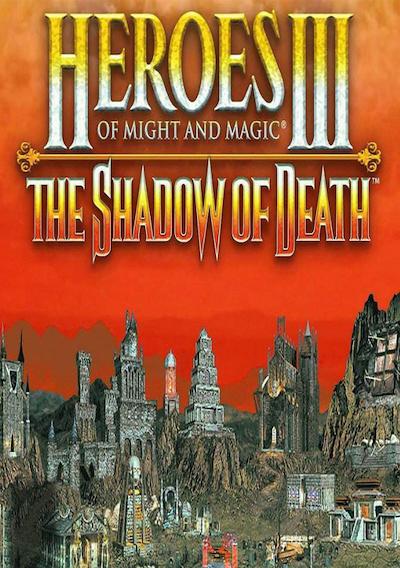 Cover image for the game Heroes of Might and Magic III: The Shadow of Death