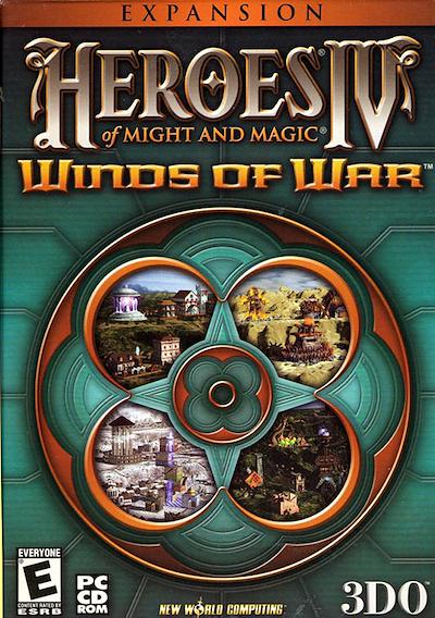 Cover image for the game Heroes of Might and Magic IV: Winds of War