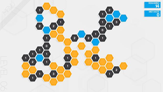 Image for the game Hexcells