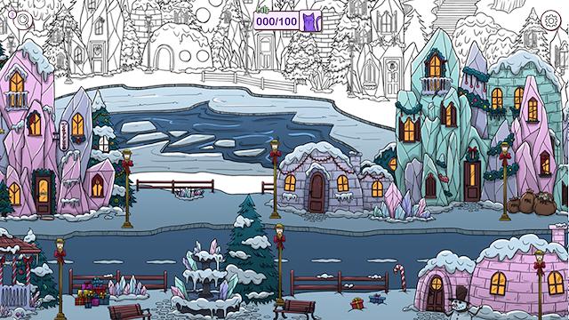 Image for the game Hidden Cats in Santa's Realm