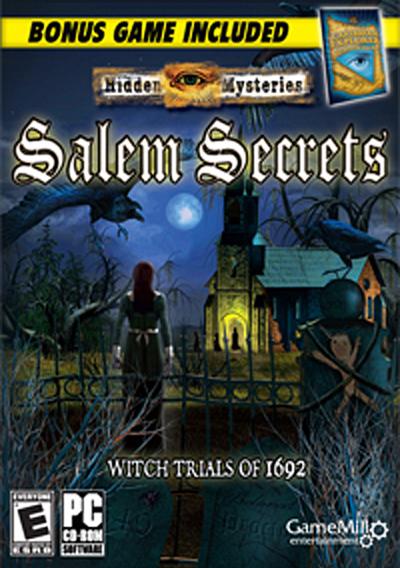 Cover image for the game Hidden Mysteries: Salem Secrets
