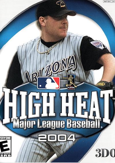 Cover image for the game High Heat Major League Baseball 2004