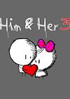 Cover image for the game Him & Her 3