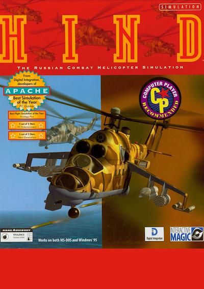 Cover image for the game HIND: The Russian Combat Helicopter Simulation