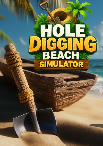 Cover image for the game Hole Digging Beach Simulator
