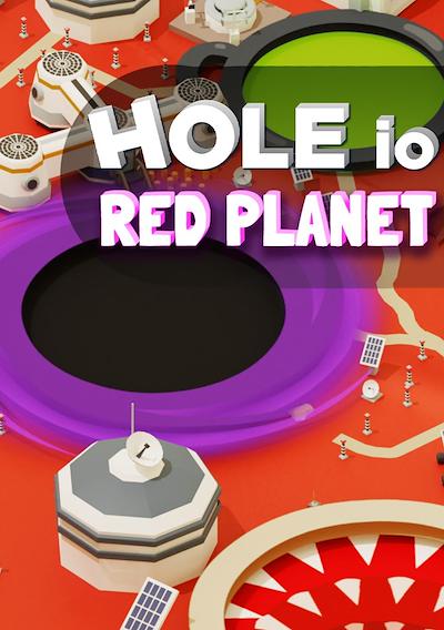 Cover image for the game Hole io: Red Planet DLC