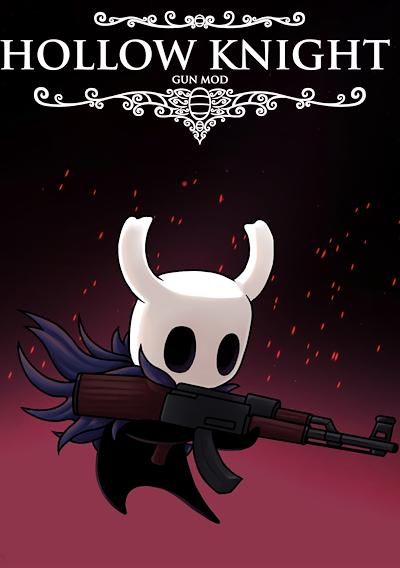 Cover image for the game Hollow Knight Gun Mod