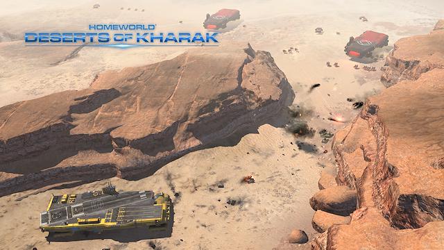 Image for the game Homeworld: Deserts of Kharak