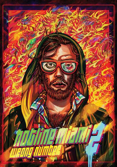 Cover image for the game Hotline Miami 2: Wrong Number