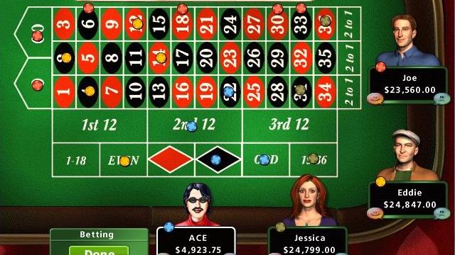 Image for the game Hoyle Casino Games 2012