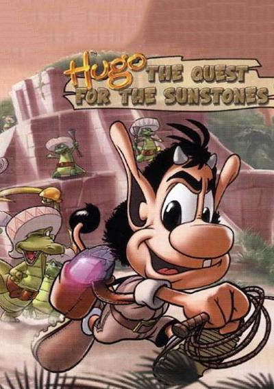 Cover image for the game Hugo: The Quest for the Sunstones