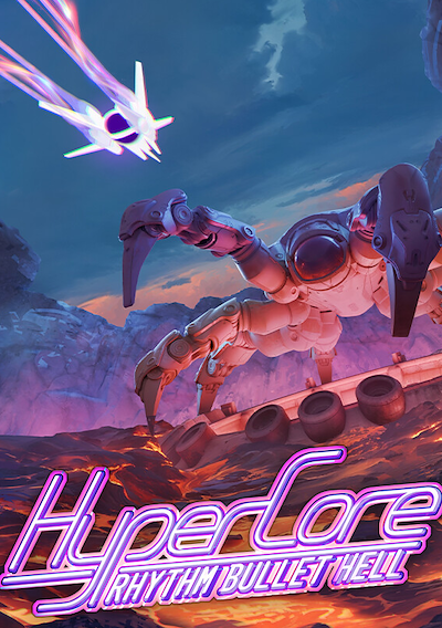 Cover image for the game HyperCore: Rhythm Bullet Hell