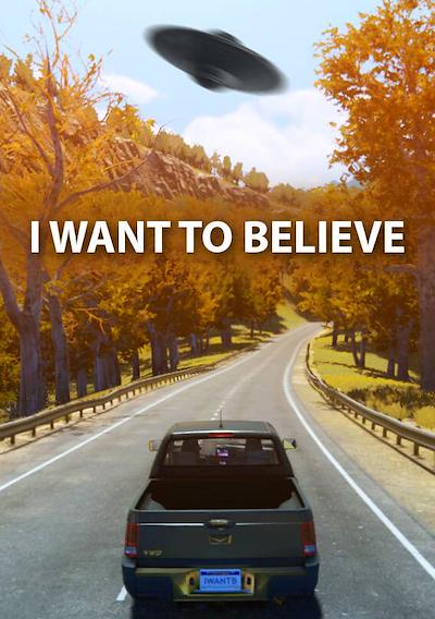 Cover image for the game I Want to Believe