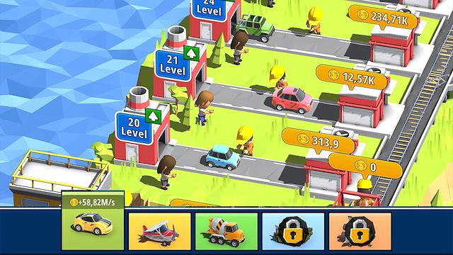 Image for the game Idle Inventor: Factory Tycoon