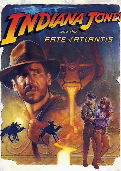 Cover image for the game Indiana Jones and the Fate of Atlantis