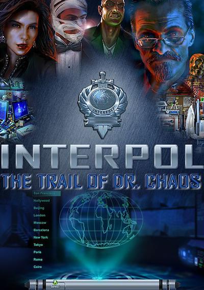 Cover image for the game Interpol: The Trail of Dr. Chaos