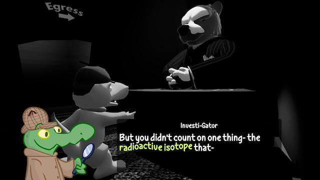 Image for the game Investi-Gator: The Case of the Big Crime
