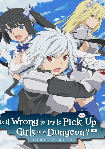 Cover image for the game Is It Wrong to Try to Pick Up Girls in a Dungeon? Infinite Combate
