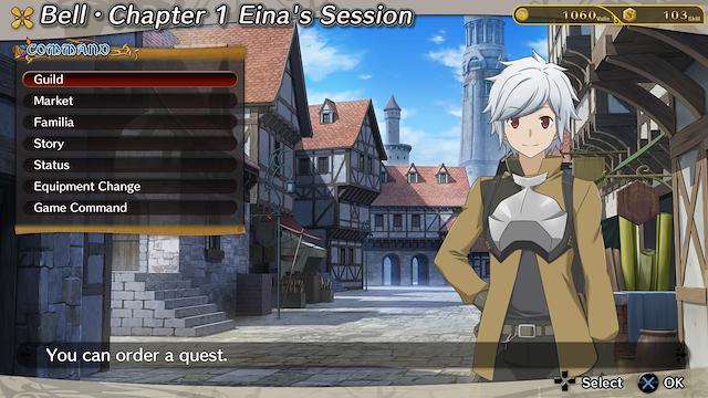 Image for the game Is It Wrong to Try to Pick Up Girls in a Dungeon? Infinite Combate