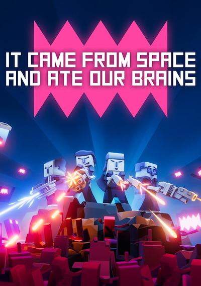 Cover image for the game It Came From Space, and Ate Our Brains