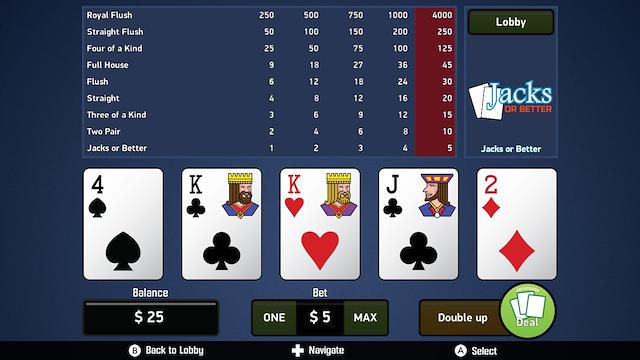 Image for the game Jacks or Better: Video Poker