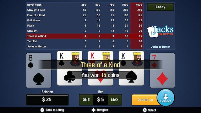 Image for the game Jacks or Better: Video Poker