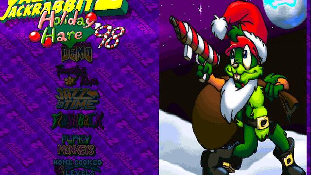 Image for the game Jazz Jackrabbit 2: Holiday Hare 98