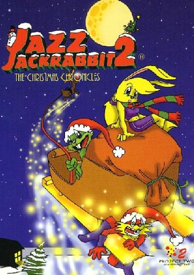 Cover image for the game Jazz Jackrabbit 2: The Christmas Chronicles