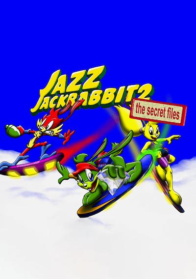 Cover image for the game Jazz Jackrabbit 2: The Secret Files