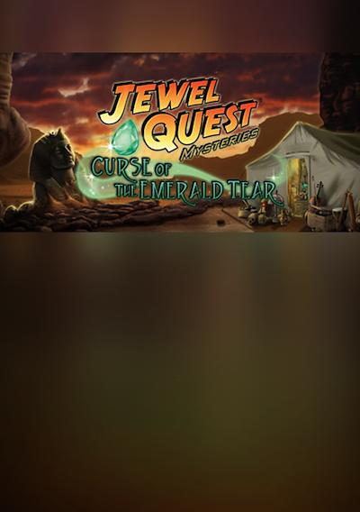 Cover image for the game Jewel Quest Mysteries: Curse of the Emerald Tear