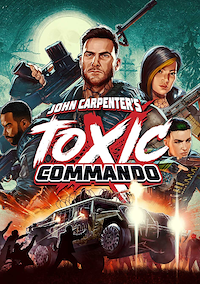 Cover image for the game John Carpenter's Toxic Commando