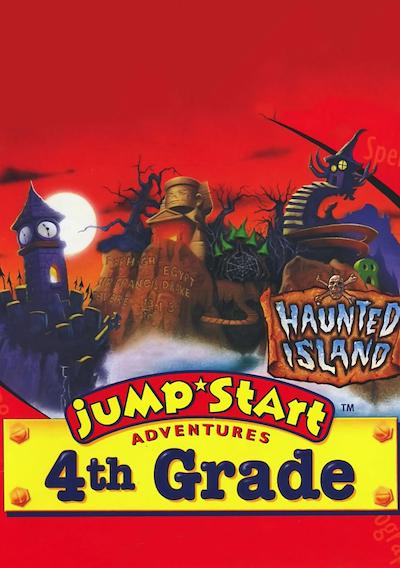Cover image for the game JumpStart Adventures 4th Grade: Haunted Island