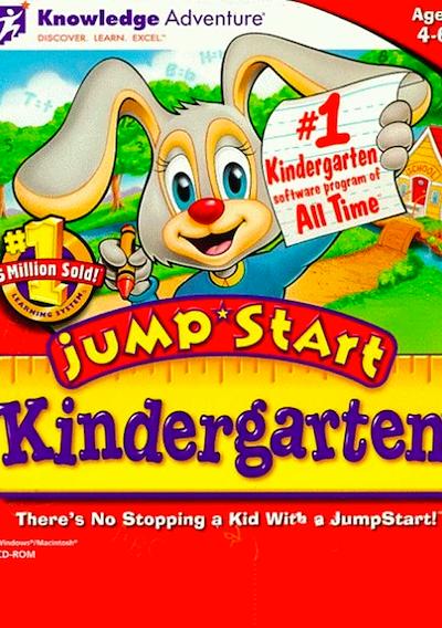 Cover image for the game JumpStart Kindergarten