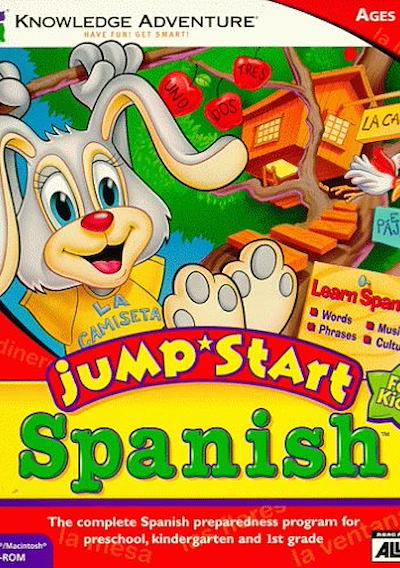 Cover image for the game JumpStart Spanish