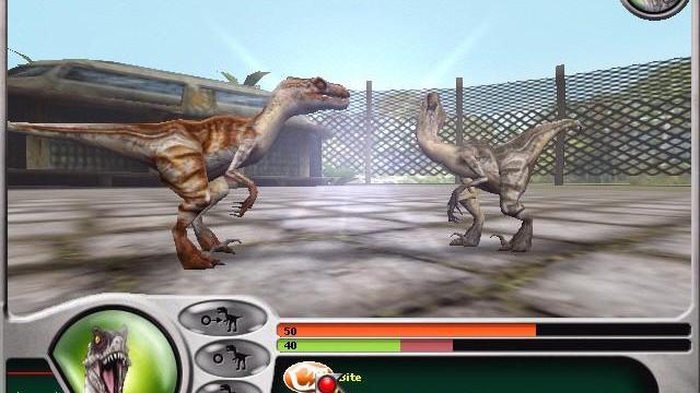 Image for the game Jurassic Park: Dinosaur Battles