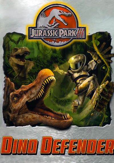Cover image for the game Jurassic Park III: Dino Defender