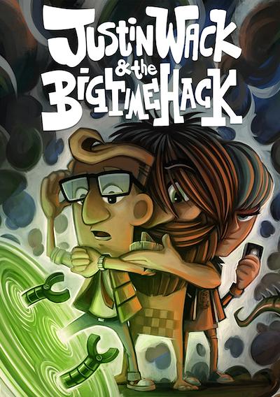 Cover image for the game Justin Wack and the Big Time Hack