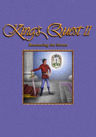 Cover image for the game King's Quest II: Romancing the Stones